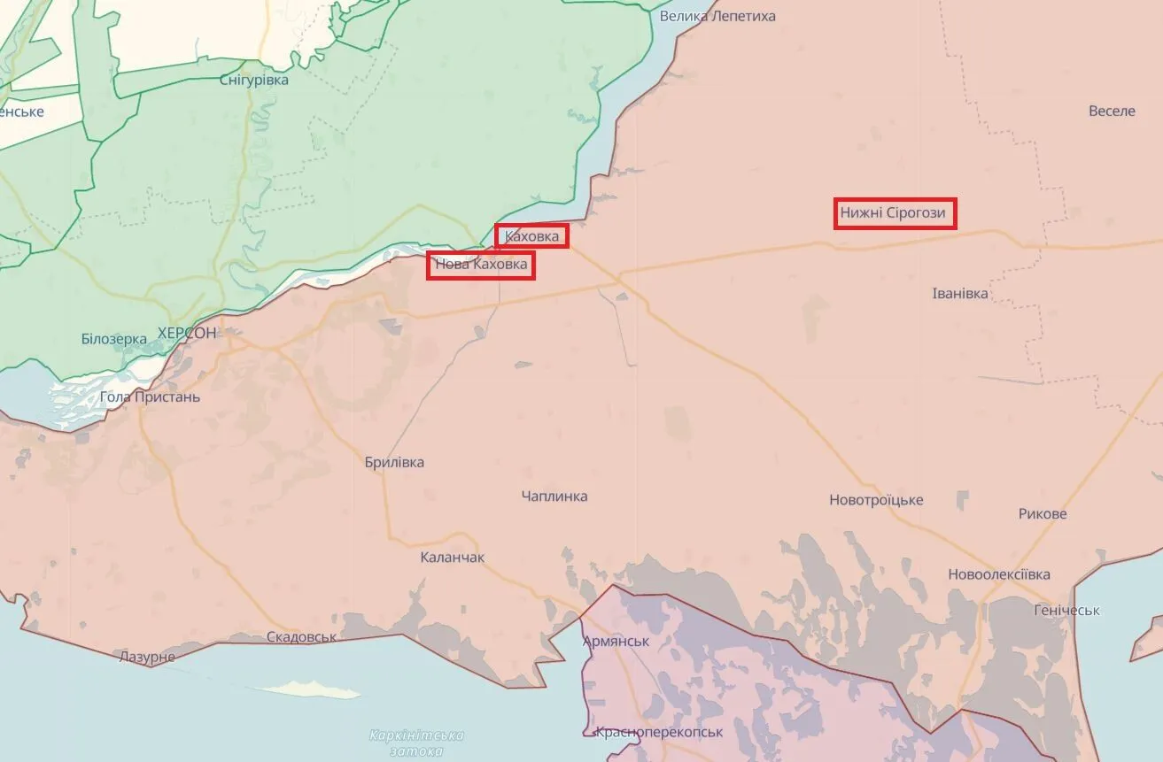 У Херсонській області заговорили про новий ’’жест доброї волі’’ окупантів: дані Генштабу dqxikeidqxidqrant