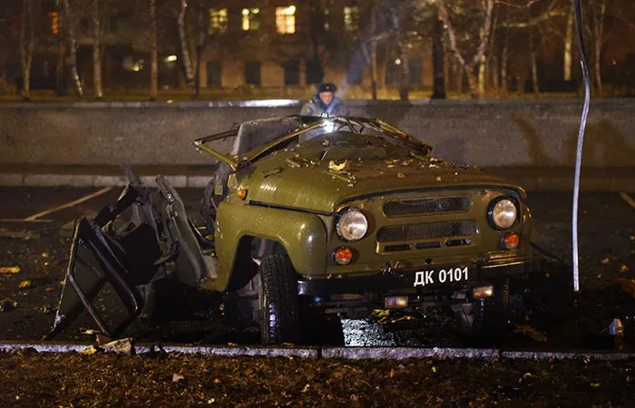 взрыв в Донецке