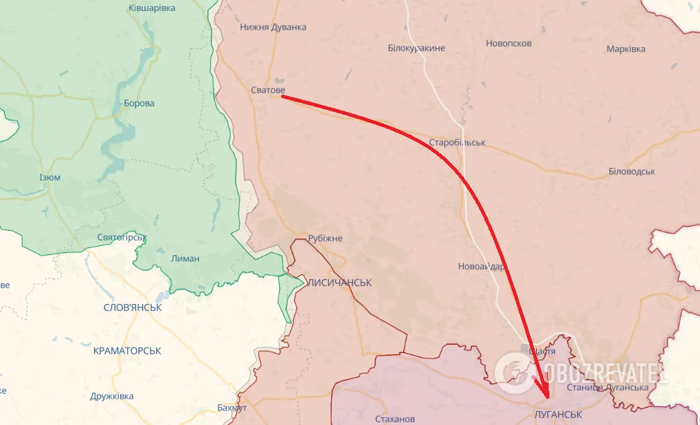 Оккупационная ’’администрация’’ из Сватового уехала на Луганск dqxikeidqxidtant