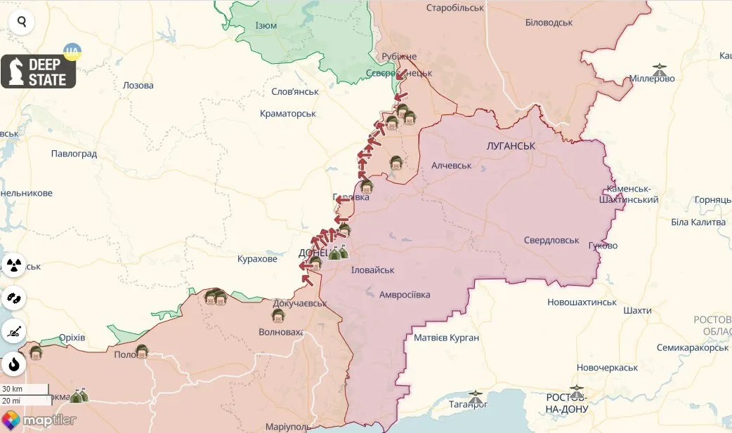 Російські десантники, яких перекинули з-під Херсону, вже воюють на Луганщині і Донеччині, – Гайдай dqxikeidqxidqeant
