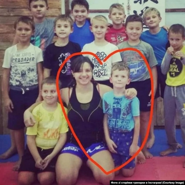 Вікторія Євтушенко та Тимофій Іванов. Фото зі сторінки тренерки в інстаграмі