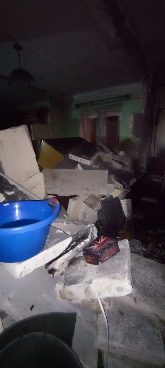 Снесло стены, вспыхнул пожар: во Львове в квартире взорвались аккумуляторы. Фото