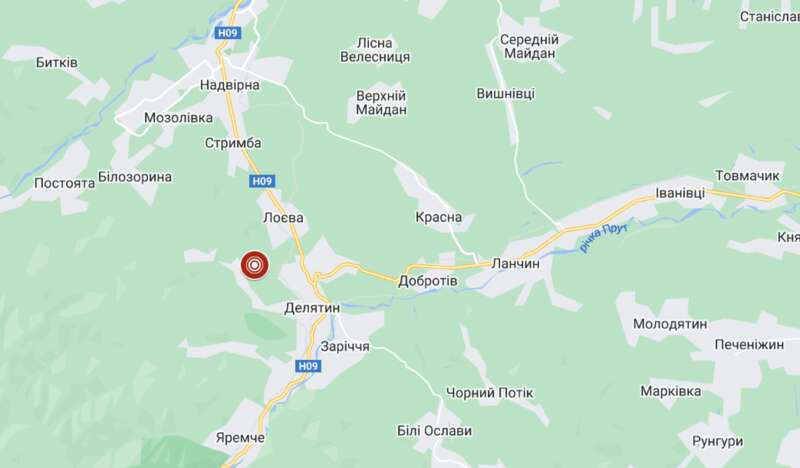 В Ивано-Франковской области произошло землетрясение dqxikeidqxiuuant