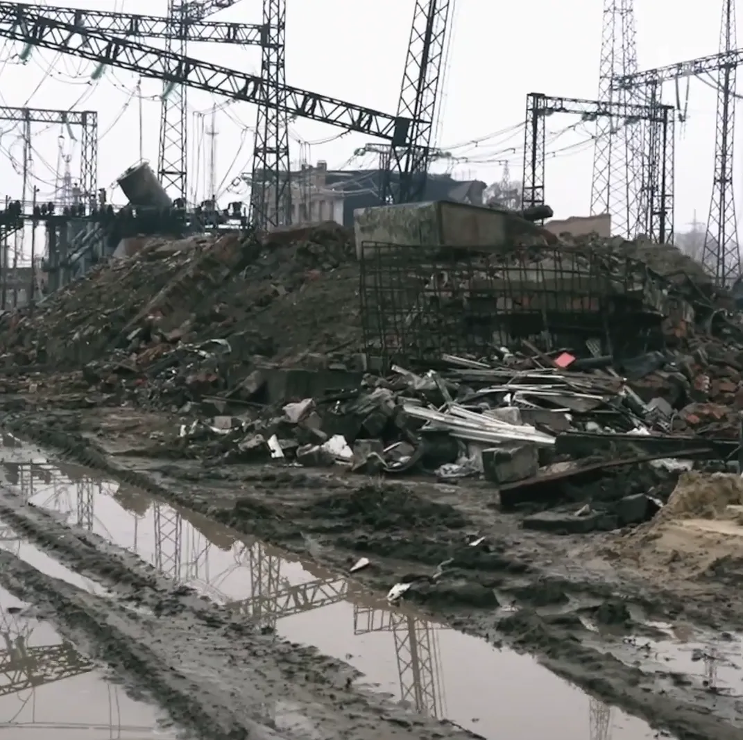 Лінії електропередач сильно постраждали