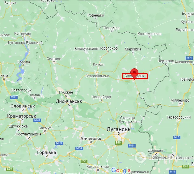 Біловодськ на карті dqxikeidqxitkant