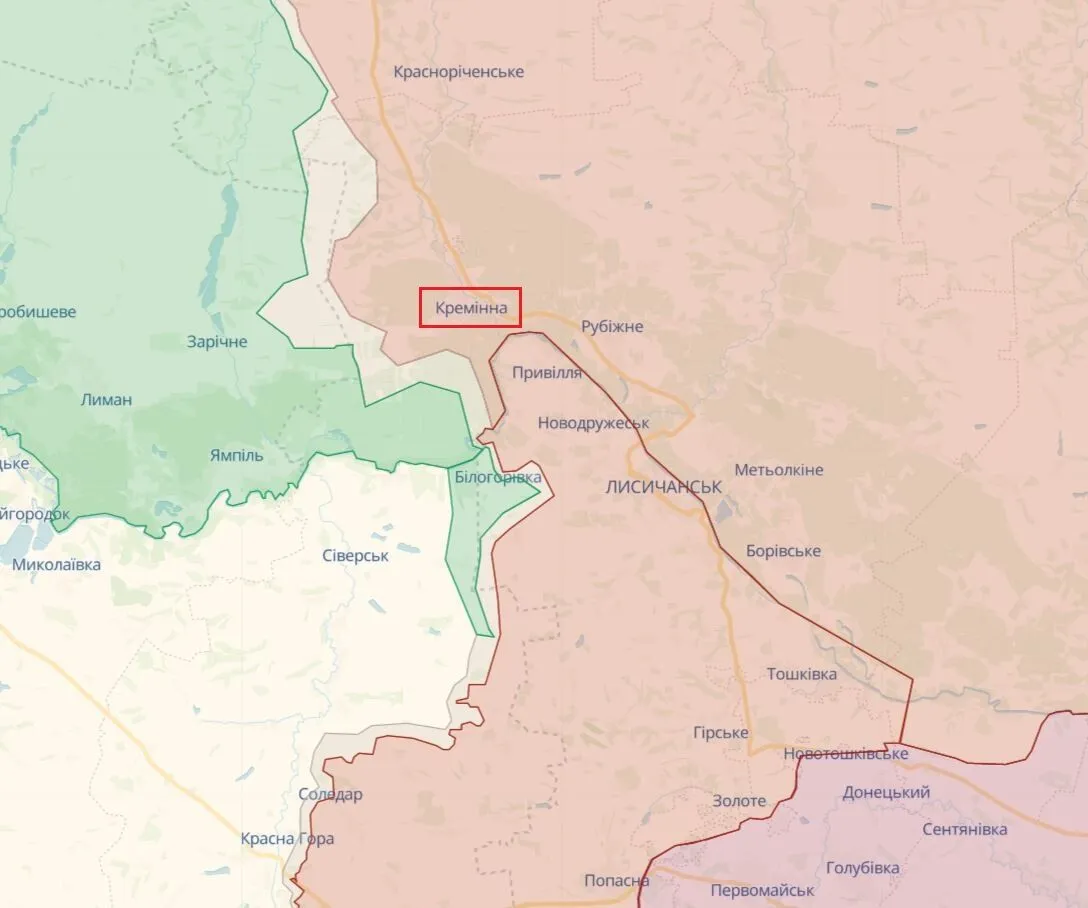 Біля Кремінної точаться важкі бої, ворог там потроху просідає, – Гайдай dqxikeidqxidqrant