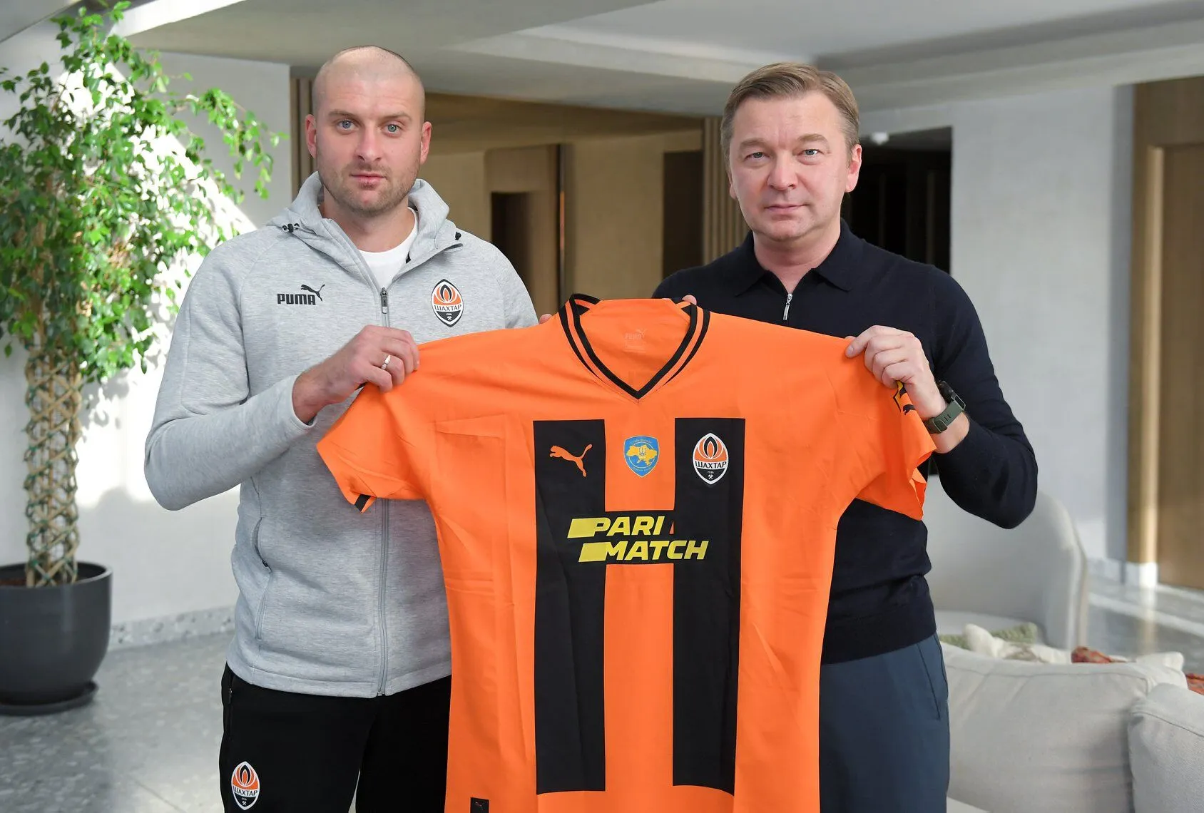 Ракицкий вернулся в ’’Шахтер’’ и заговорил по-украински. Видео