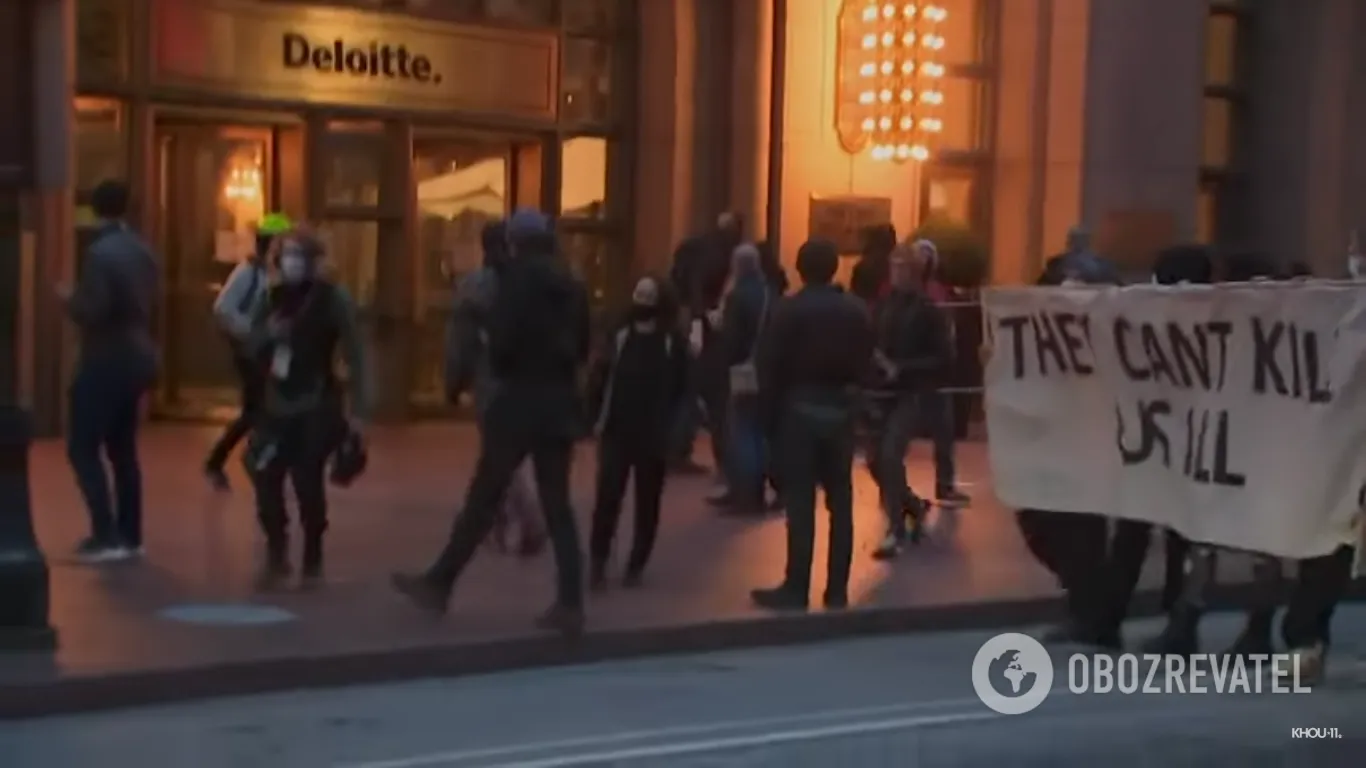 Протести в Атланті, США dqxikeidqxiuuant