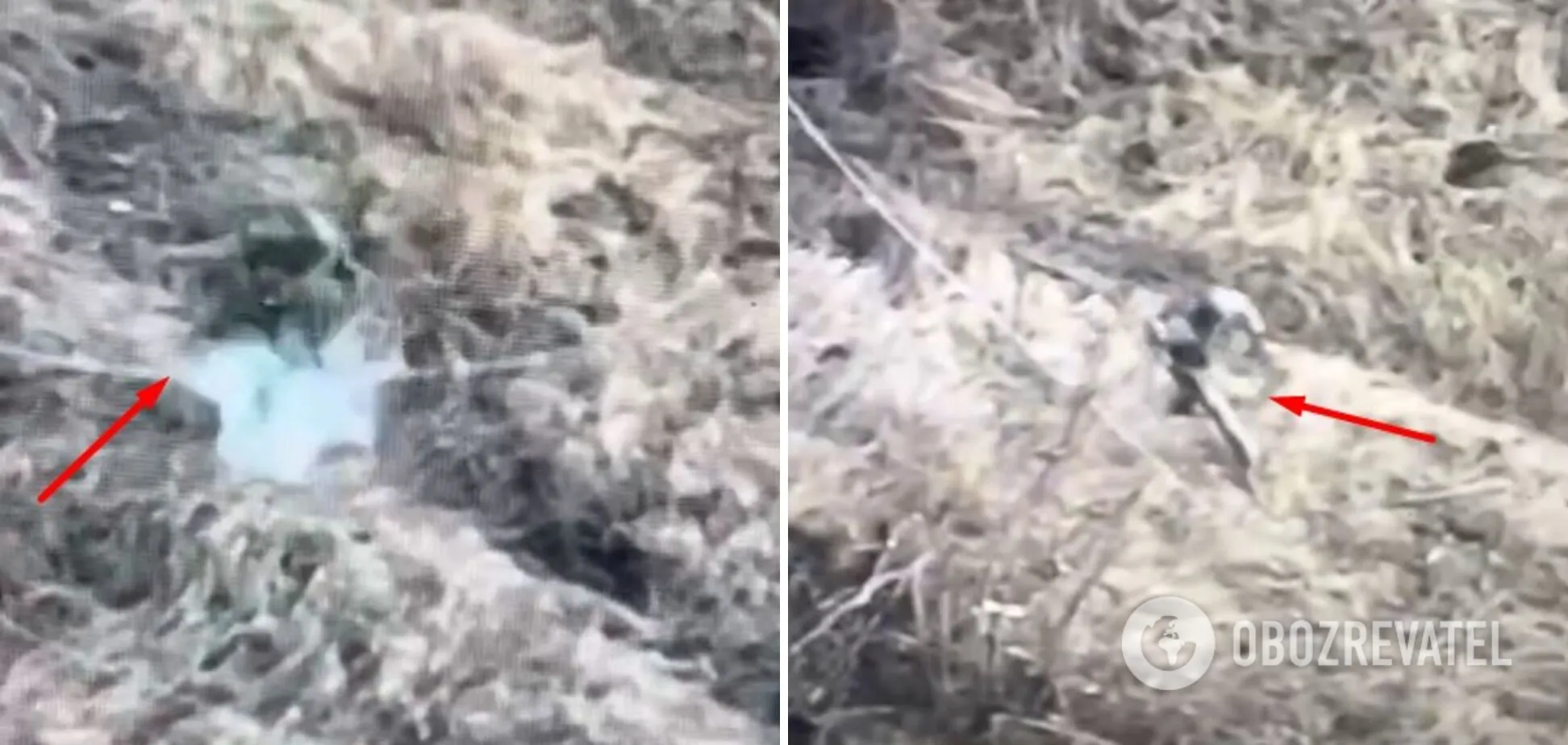 Аэроразведчик ’’Мадяр’’ показал ’’охоту’’ на оккупантов возле неподалеку от Соледара. Видео