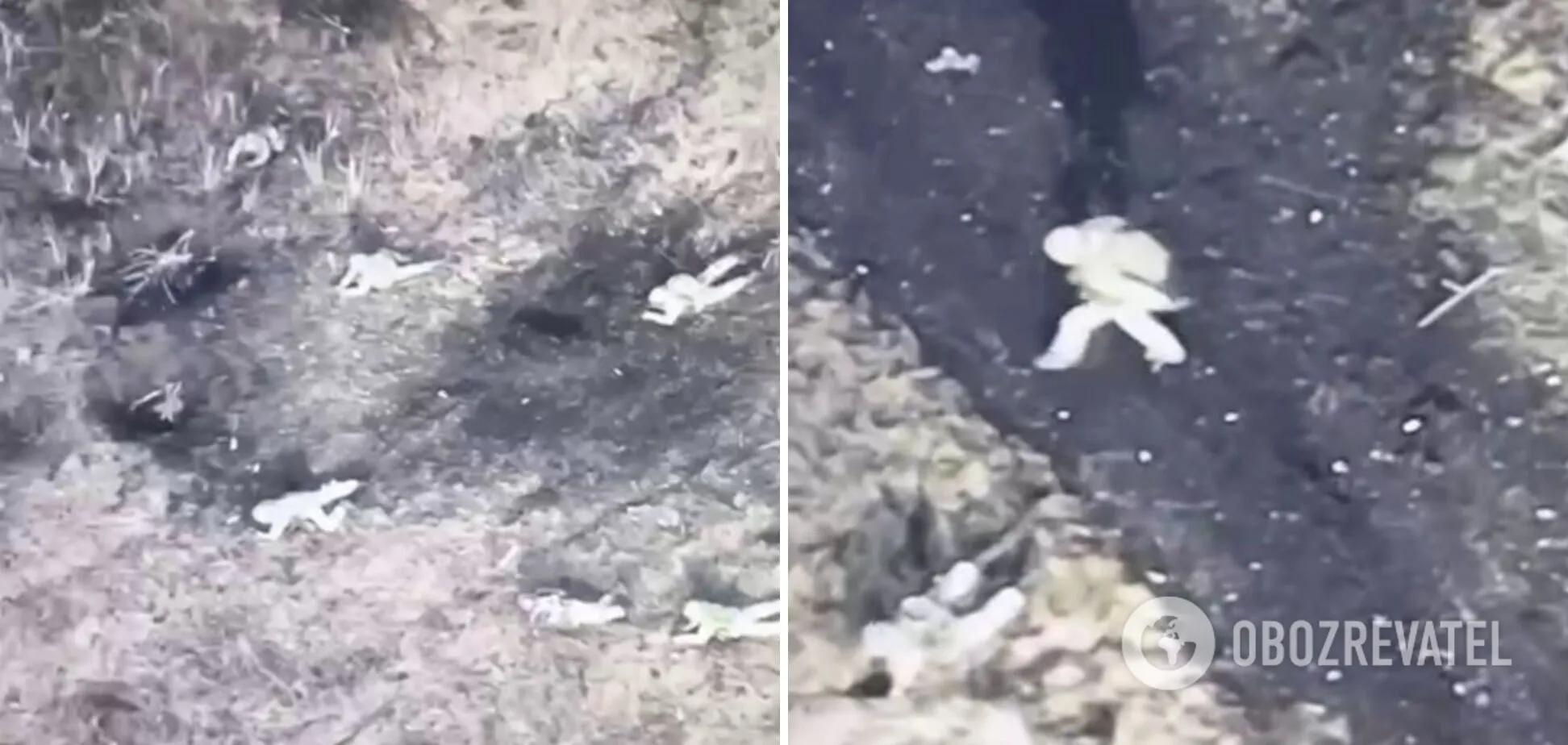 Аеророзвідник "Мадяр" показав "полювання" на окупантів біля неподалік Соледара. Відео