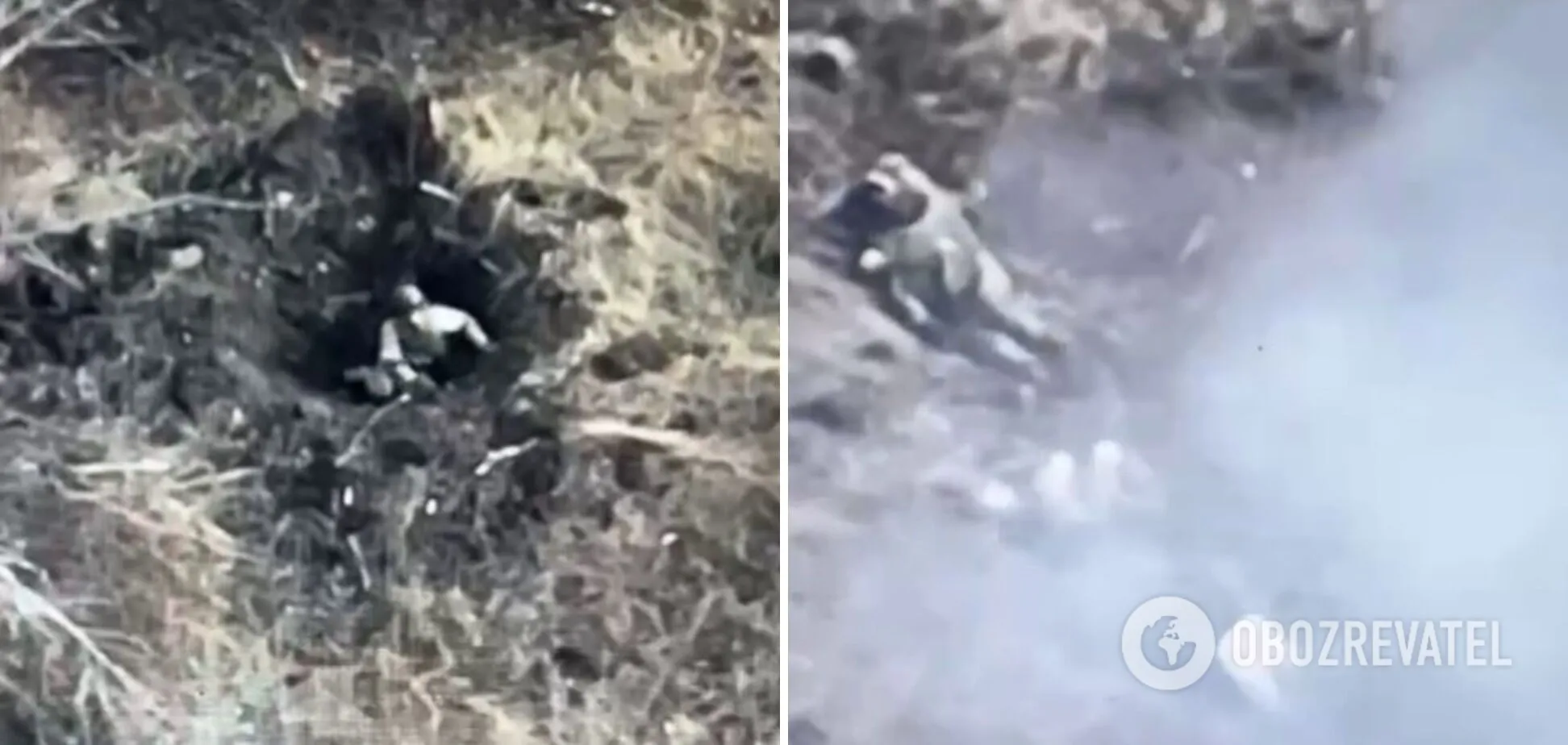 Аеророзвідник "Мадяр" показав "полювання" на окупантів біля неподалік Соледара. Відео