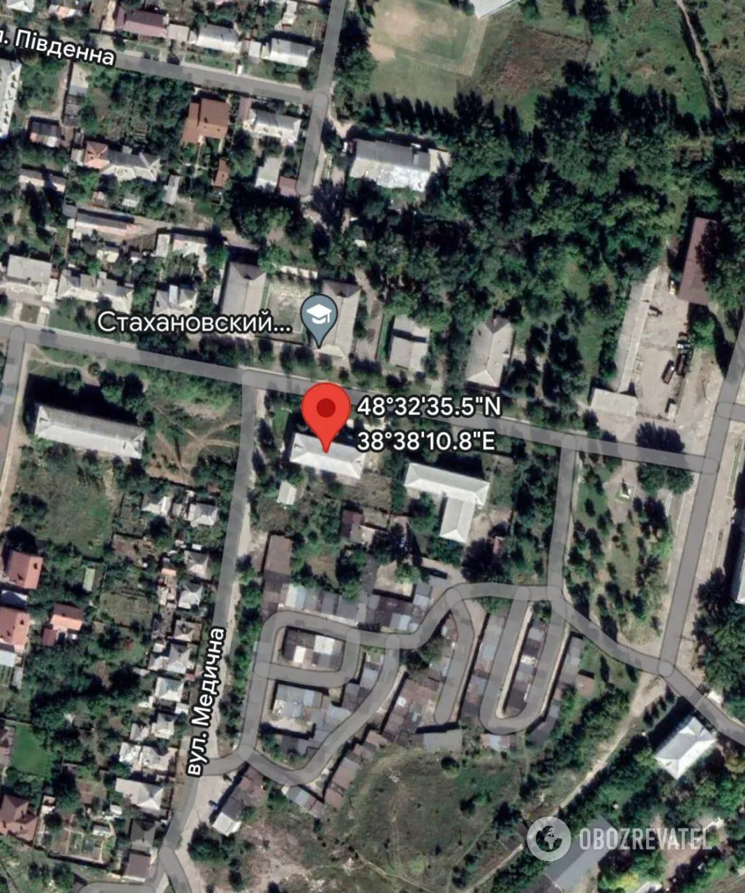 Координати VIP-лікарні окупантів у Кадіївці dqxikeidqxidqrant