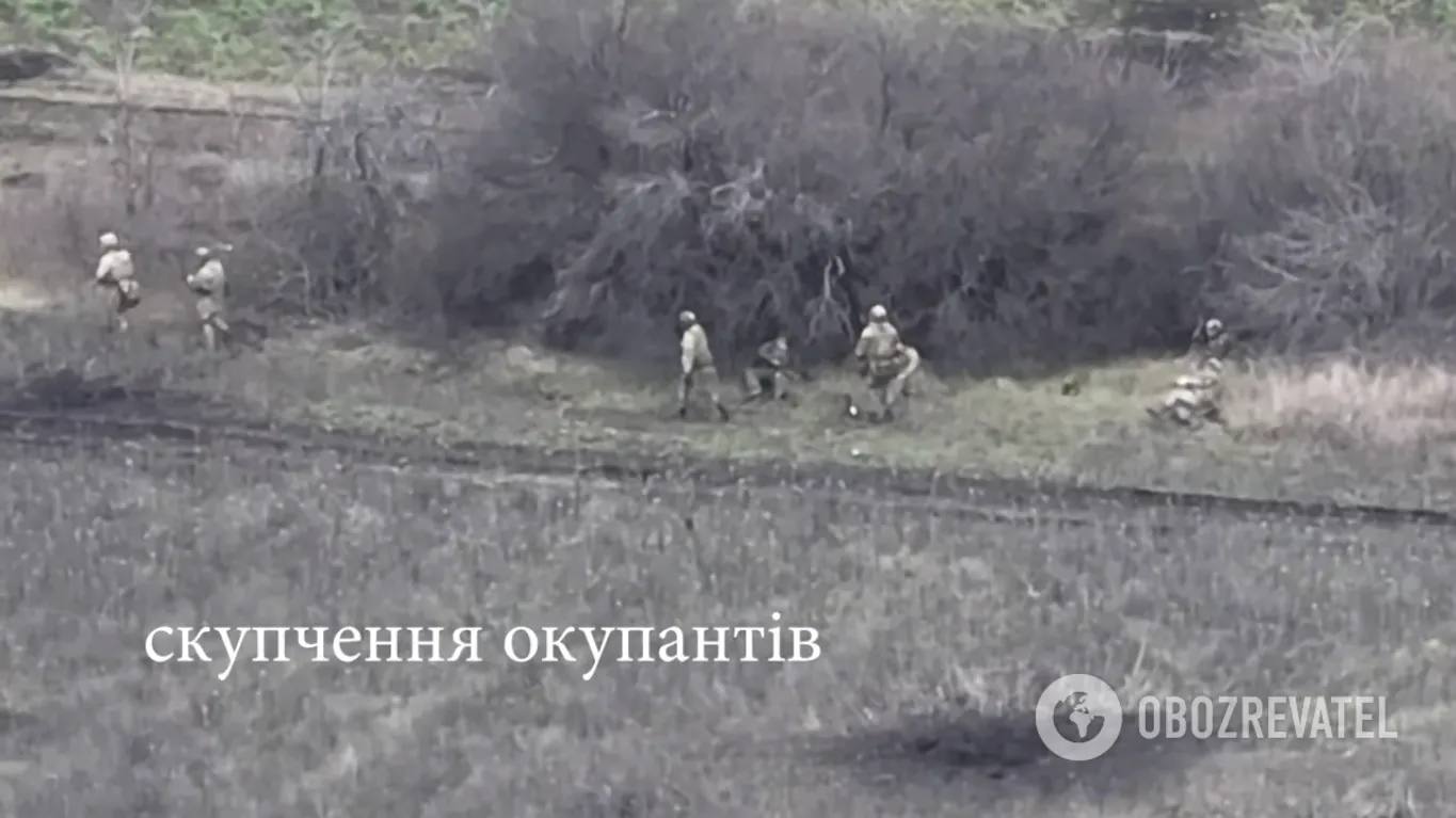 Російські окупанти під Бахмутом dqxikeidqxidqeant