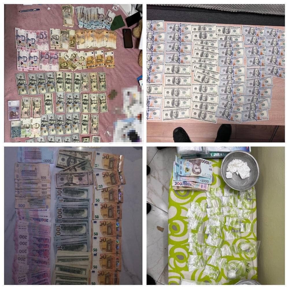 Полицейские Киева изъяли у наркоторговцев кокаин на 4 млн грн. Фото и видео