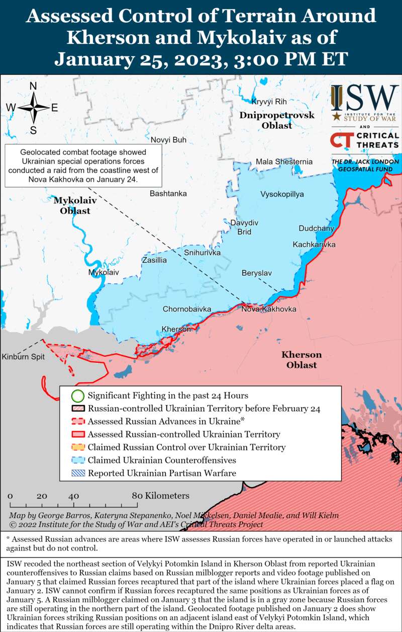 ВСУ продвигаются у Кременной, оккупанты наступают южнее Бахмута: карты боев
