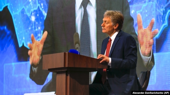 Дмитро Пєсков, прес-секретар президента РФ