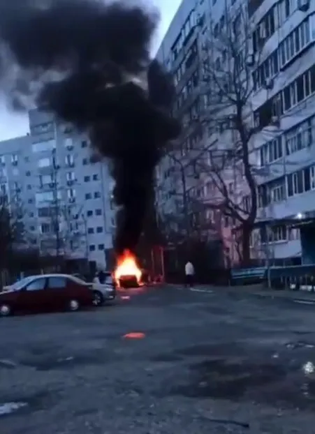 В Енергодарі підірвали авто місцевого колаборанта, зрадника ліквідовано: окупанти заявили про "теракт". Фото і відео dqxikeidqxidqrant