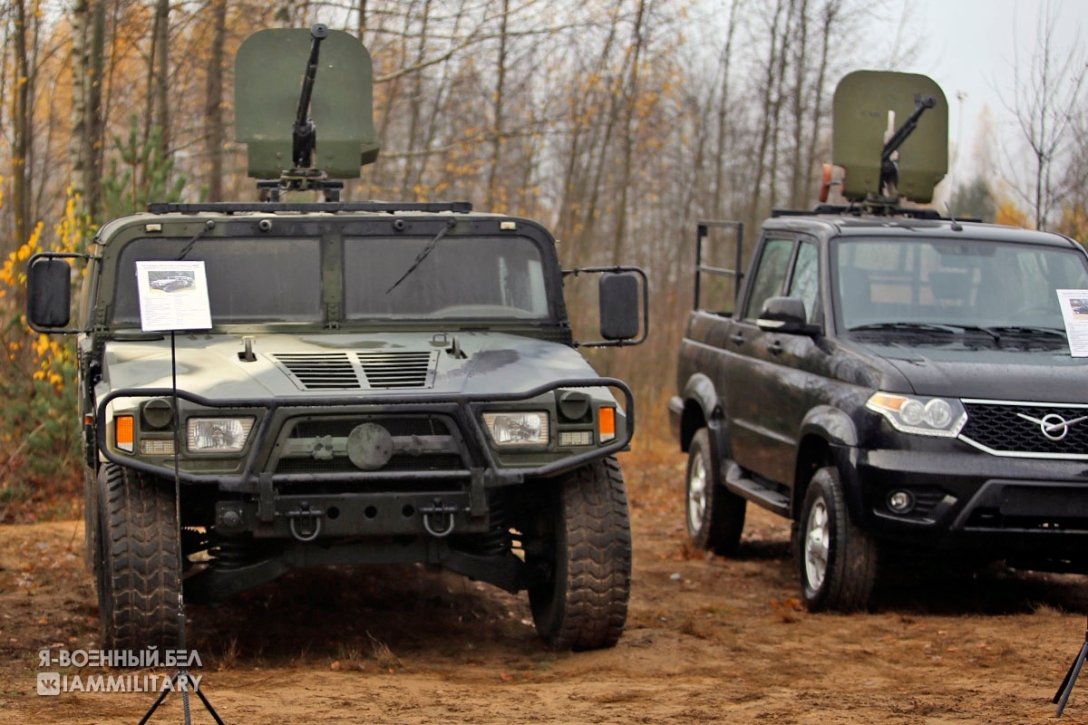 Модернизированная военная техника Беларуси