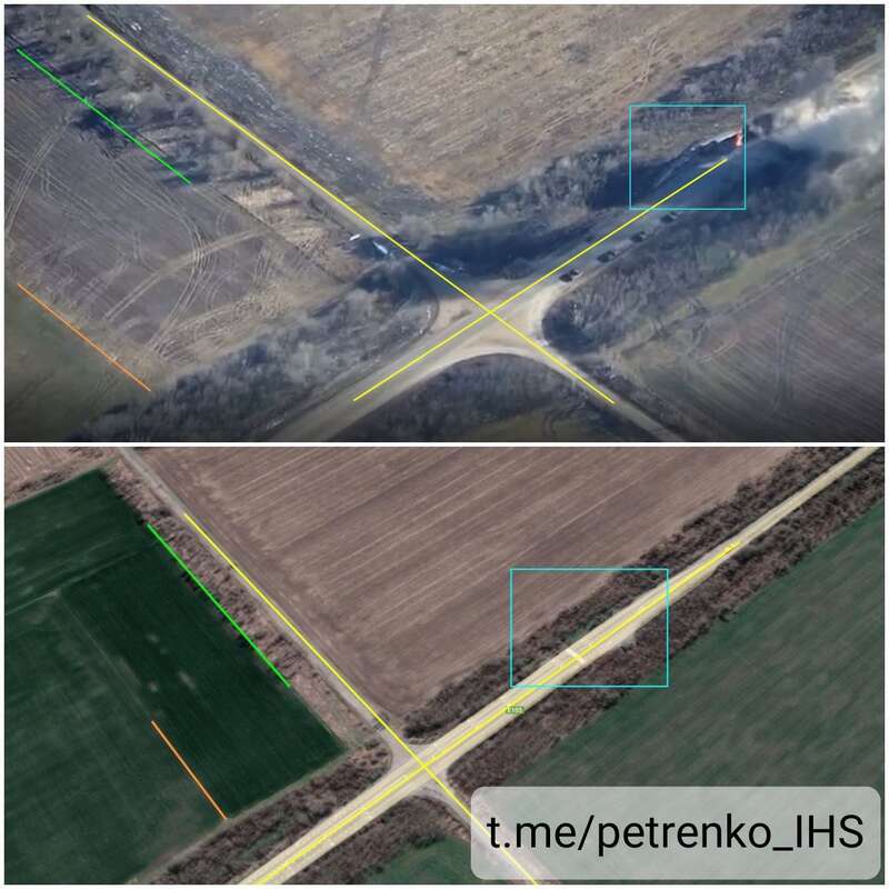 По дороге в Васильевку Запорожской области ВСУ уничтожили колонну российских войск dqxikeidqxidqeant