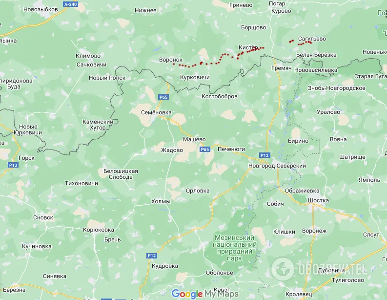 Фортифікації у Брянській області