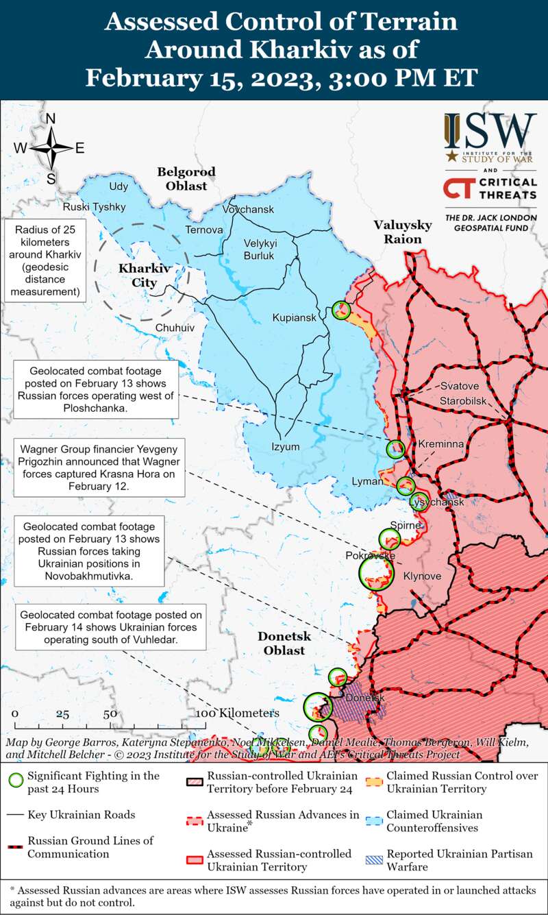ЗСУ відкинули росіян від Вугледара: карти боїв від ISW dqxikeidqxidqeant