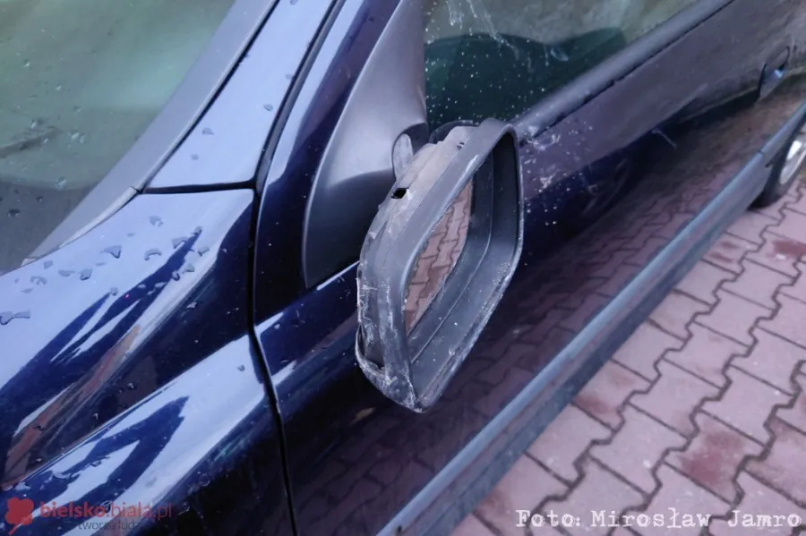 В Польше задержан украинец, который разбил несколько авто. Фото