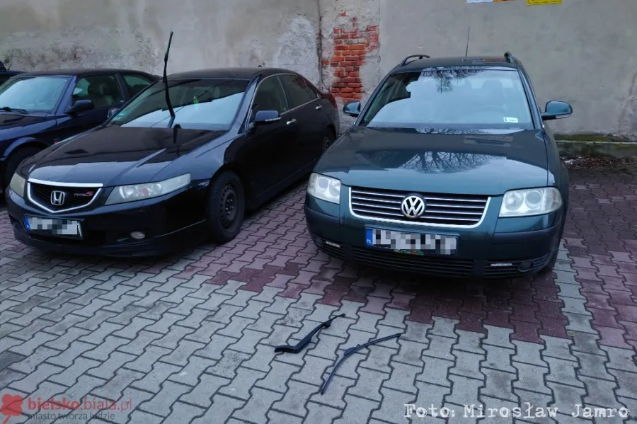 В Польше задержан украинец, который разбил несколько авто. Фото