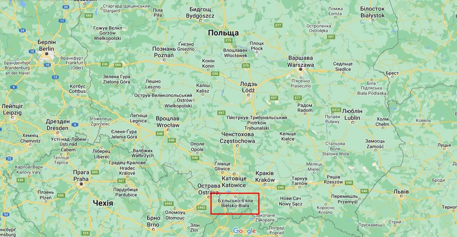 В Польше задержан украинец, который разбил несколько авто. Фото