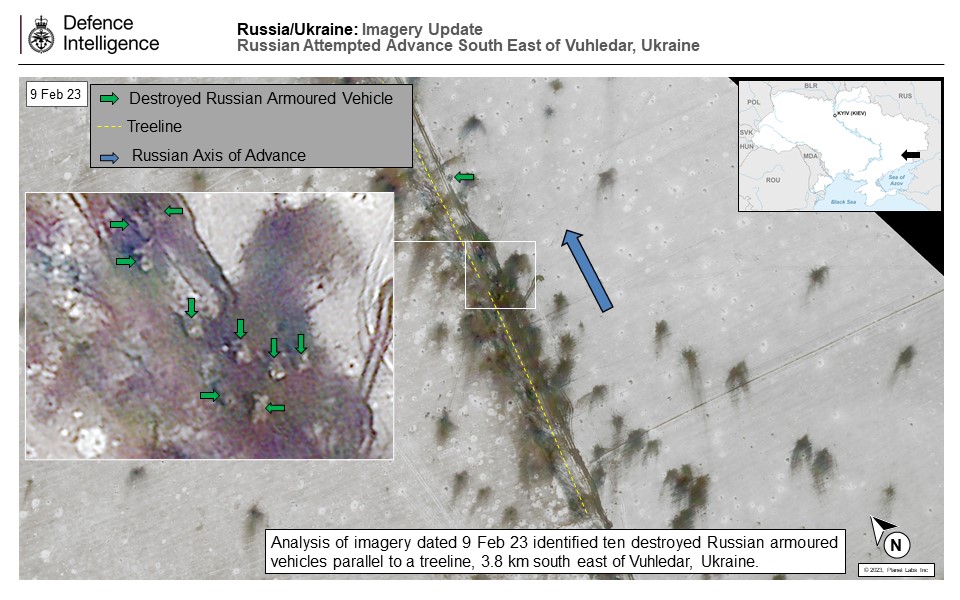 Британская разведка оценила потери россиян под Угледаром: спутниковый снимок dqxikeidqxidqrant