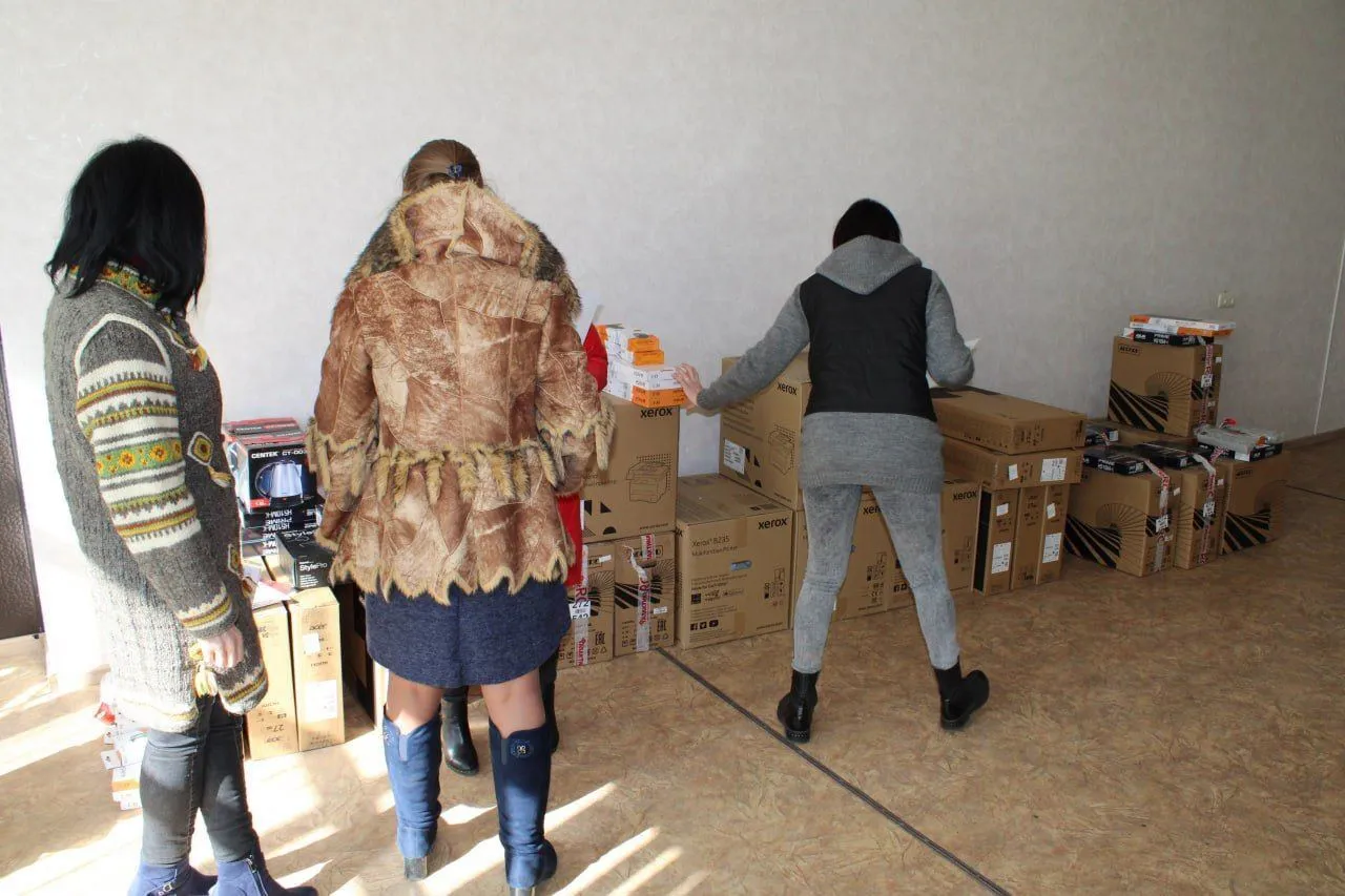 Оккупанты похвастались фото