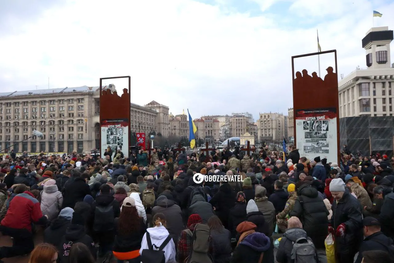 В Киеве прощаются с героями-разведчиками ’’Святошей’’, ’’Аполлоном’’, ’’Непейпивом’’ и ’’Тарасием’’. Фото и видео