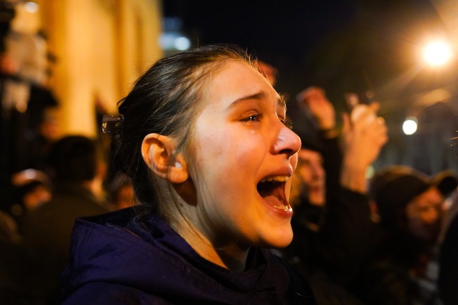 Протестна акція у Тбілісі dqxikeidqxidqrant