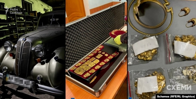 Вещи Богуслаева, изъятые во время задержания