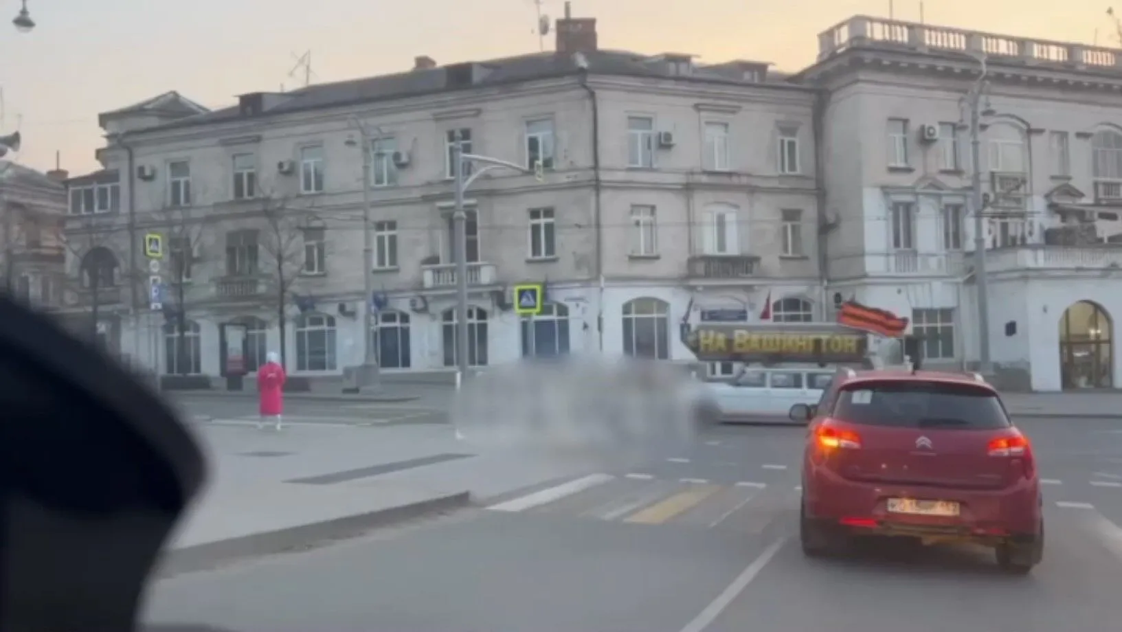 ’’На Вашингтон!’’ Оккупанты в Севастополе устроили абсурдную акцию, намекнув на агрессивные планы. Видео dqxikeidqxidqrant