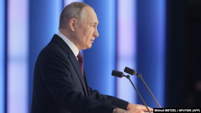 Російський президент Володимир Путін