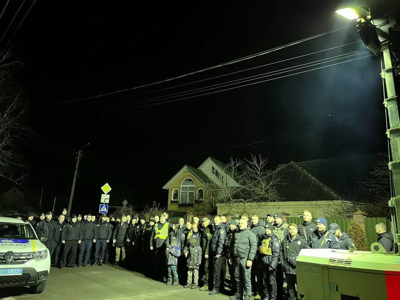 На Київщині вночі шукали двох 7-річних близнюків, що пішли з дому. Фото