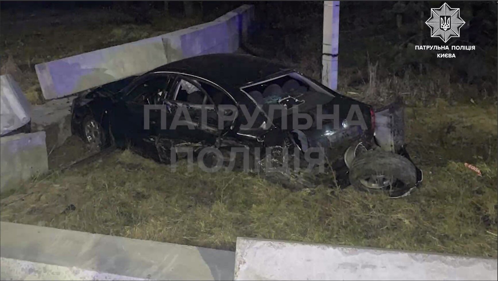 У Києві п’яний водій спровокував потрійну ДТП та втік у лісі. Відео dqxikeidqxidqrant