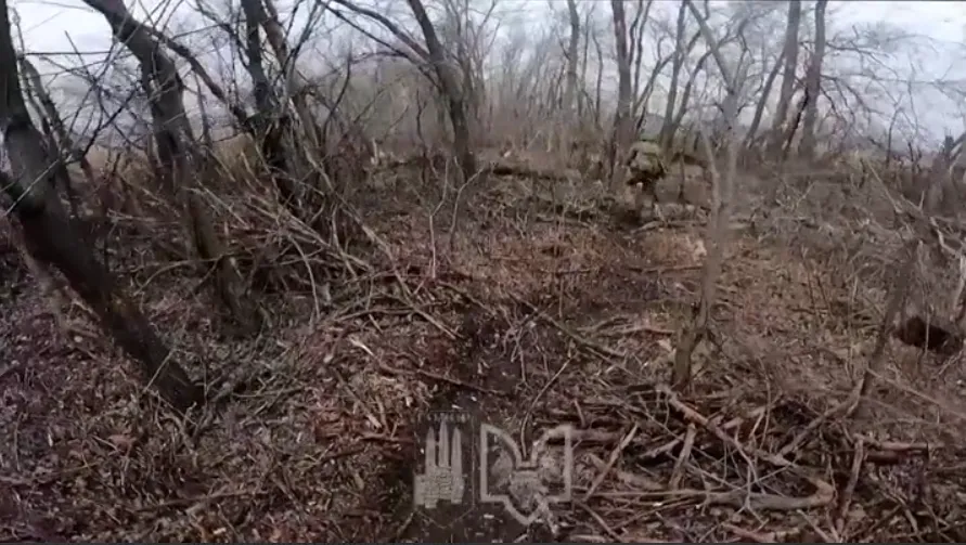 Бійці батальйону ’’Вовки Да Вінчі’’ взяли штурмом позицію ’’вагнерівців’’ під Бахмутом. Відео від першої особи