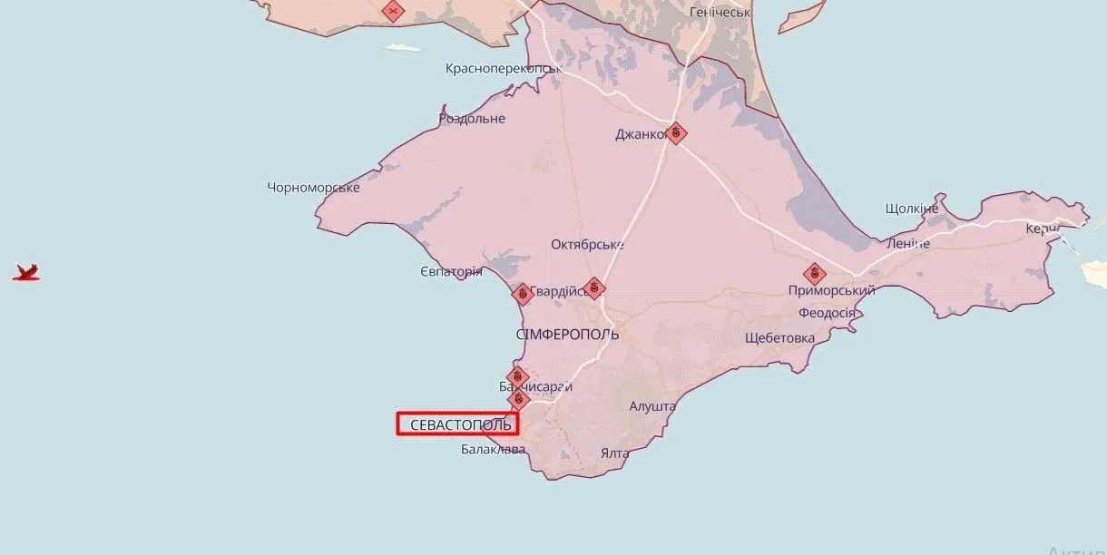 В окупованому Севастополі вночі чули звуки вибухів: загарбники заявили про "профілактичну" роботу dqxikeidqxidqeant