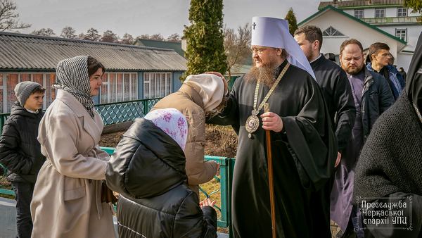 Глава Черкасской Епархии УПЦ Феодосий (Снегирев). Фото: пресс-служба Черкасской епархии