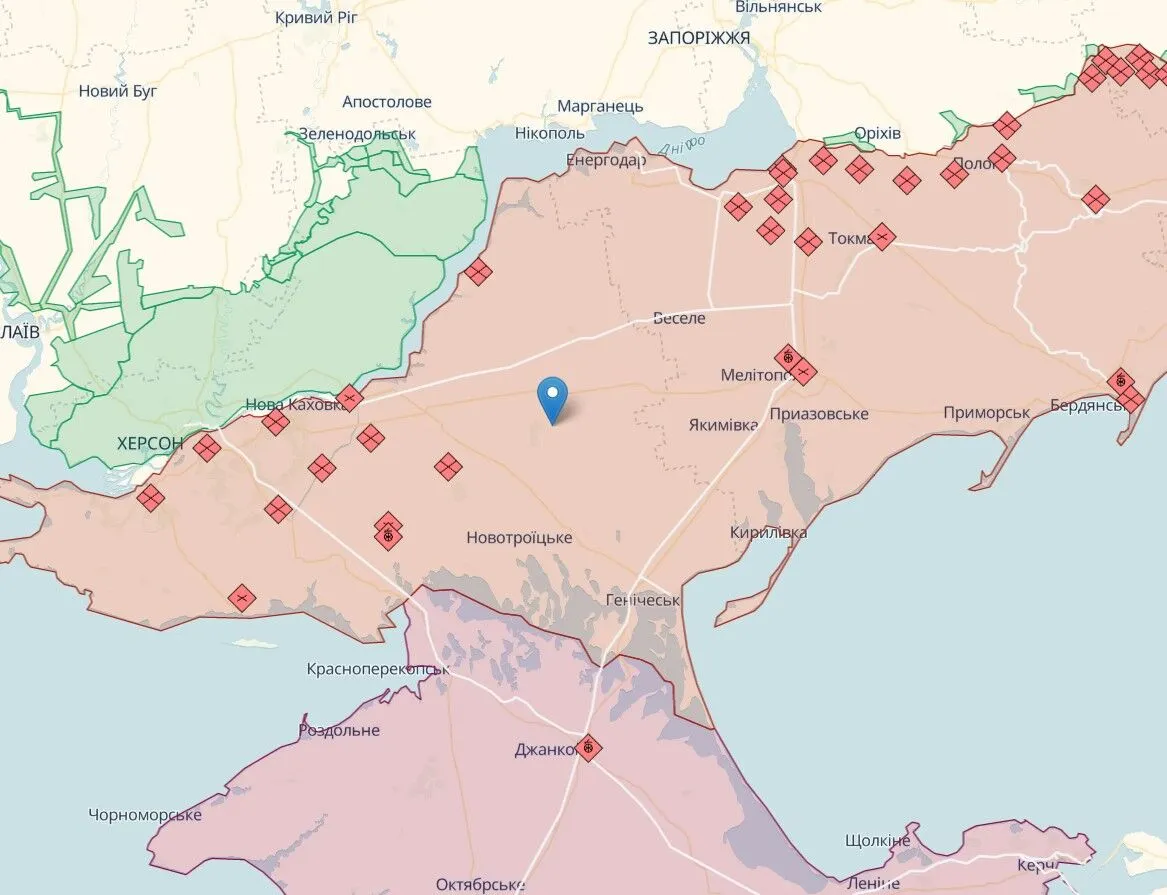 ’’Смерть врагам! ВСУ рядом: на оккупированной Херсонщине партизаны сделали предупреждение захватчикам. Фото