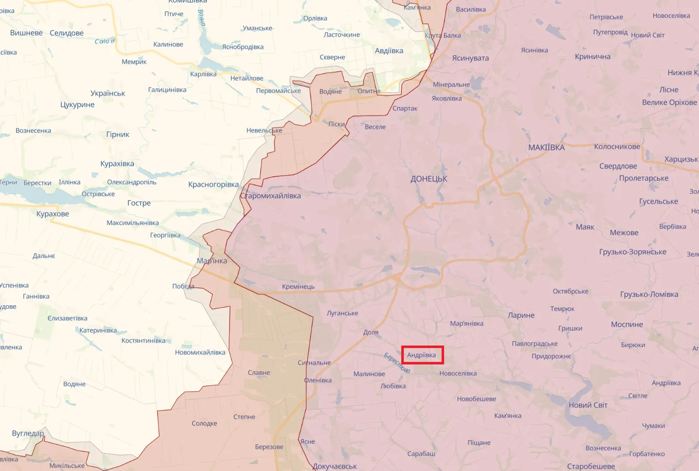 ’’Детонувало довго і красиво’’: в Андріївці сталася ’’бавовна’’ складі боєприпасів ворога