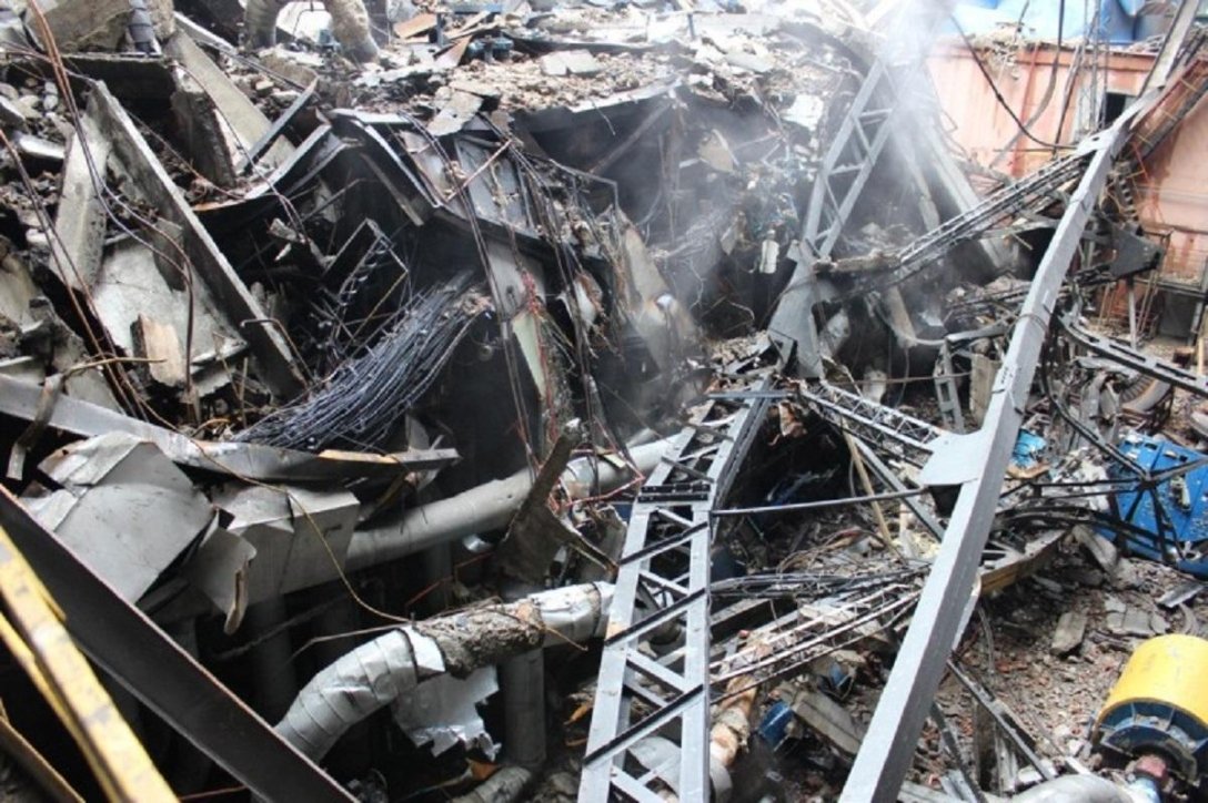 обстрел, донецкая область, Кураховская ТЭС, павел кириленко, дтэк, электроснабжение dqxikeidqxidqeant