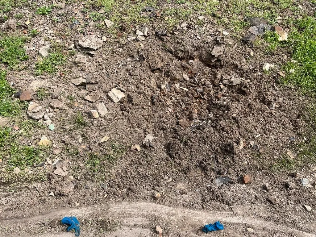 Слід від вибуху