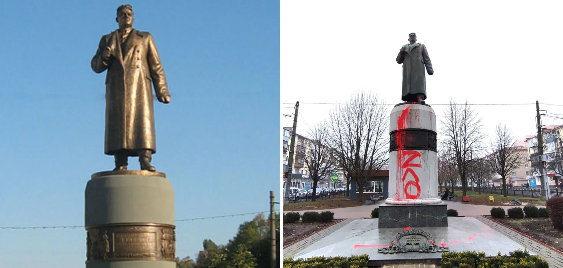 Полтавська міськрада проголосувала за знесення пам’ятників Ватутіну, Пушкіну та Зигіну