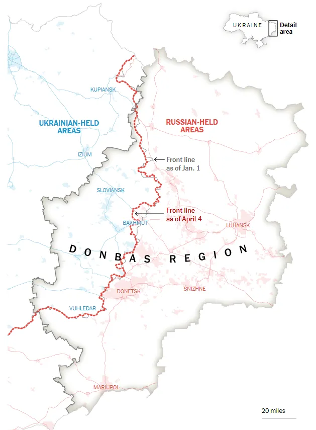 Наступ окупантів захлинувся: NYT на картах показала провал планів Кремля щодо захоплення України