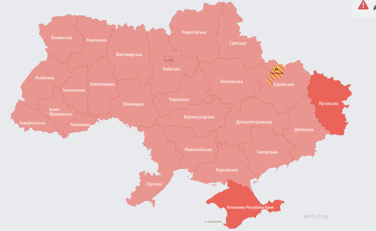 По Украине масштабная тревога, россияне подняли в воздух истребитель dqxikeidqxidqeant