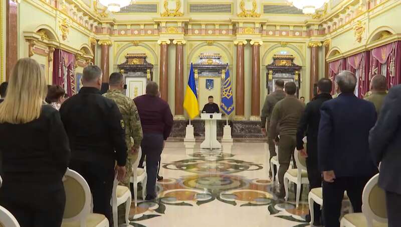 Зеленський до роковин знищення крейсера