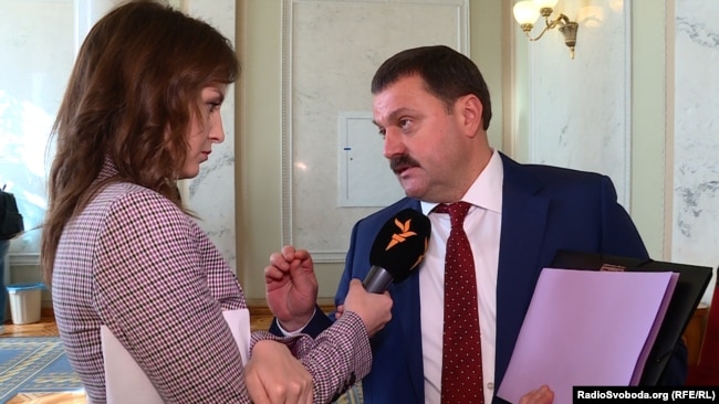 Депутат Верховної Ради України Андрій Деркач. Осінь 2019 року