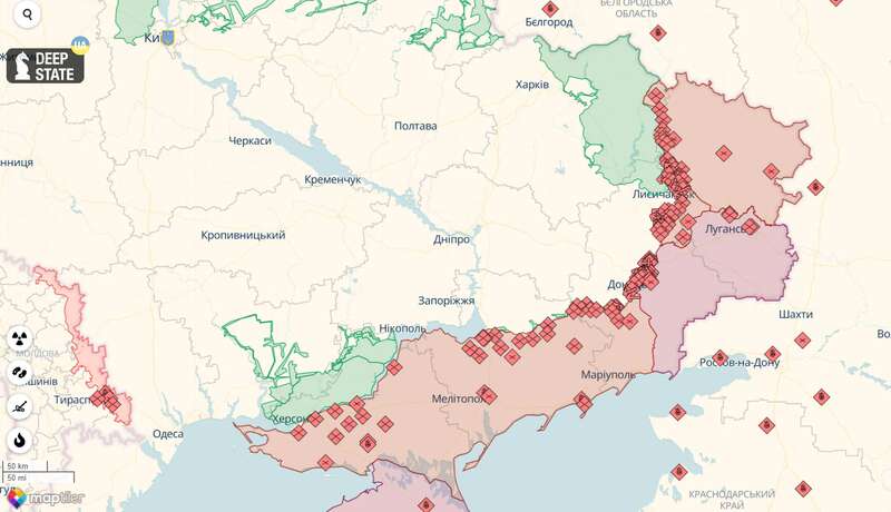 ЗСУ завдали 6 ударів по позиціях ворога: знищили три об’єкти російської ППО – Генштаб dqxikeidqxidqrant